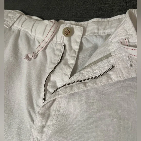 Tommy Bahama Men’s White EUC Relax Linen Pants Waist Drawstring Size: XXL - Picture 7 of 14